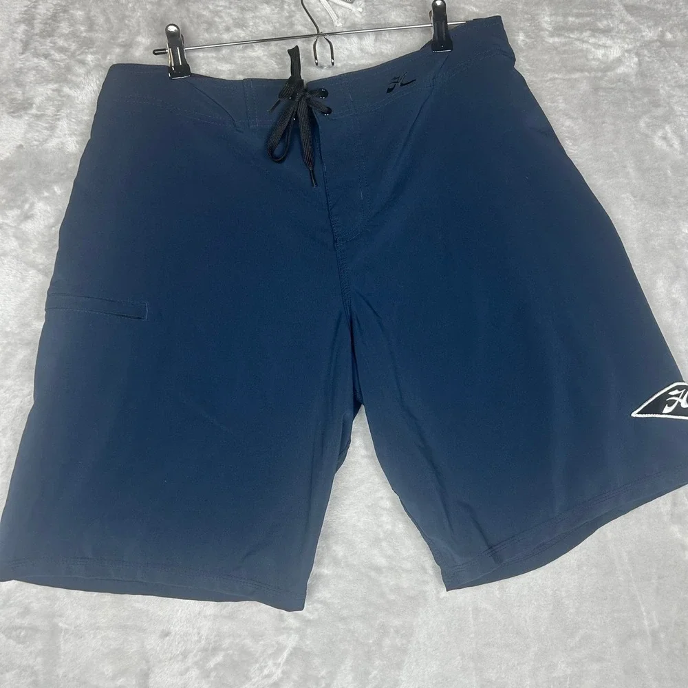 Hobie by Hurley Men's Swim Trunks Board Shorts Navy‎ Blue Size 36
